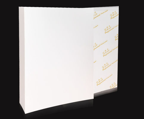 Mürekkep Püskürtmeli Yazıcı için 240gsm 3 * 5 inç 3R Fotoğraf Kağıdı Doğal Beyaz
